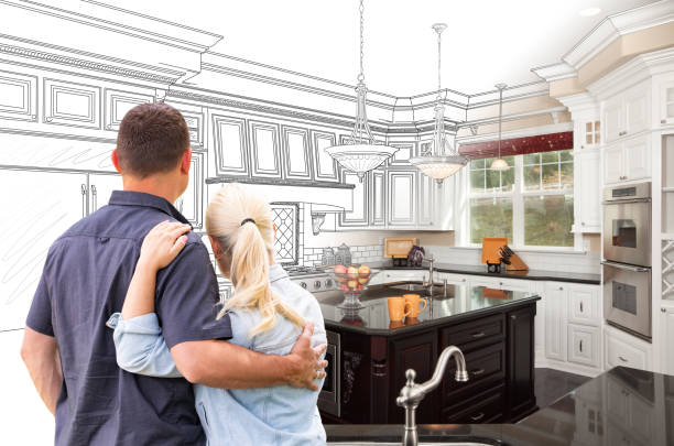 Custom kitchen cabinets installed in a Prior Lake home